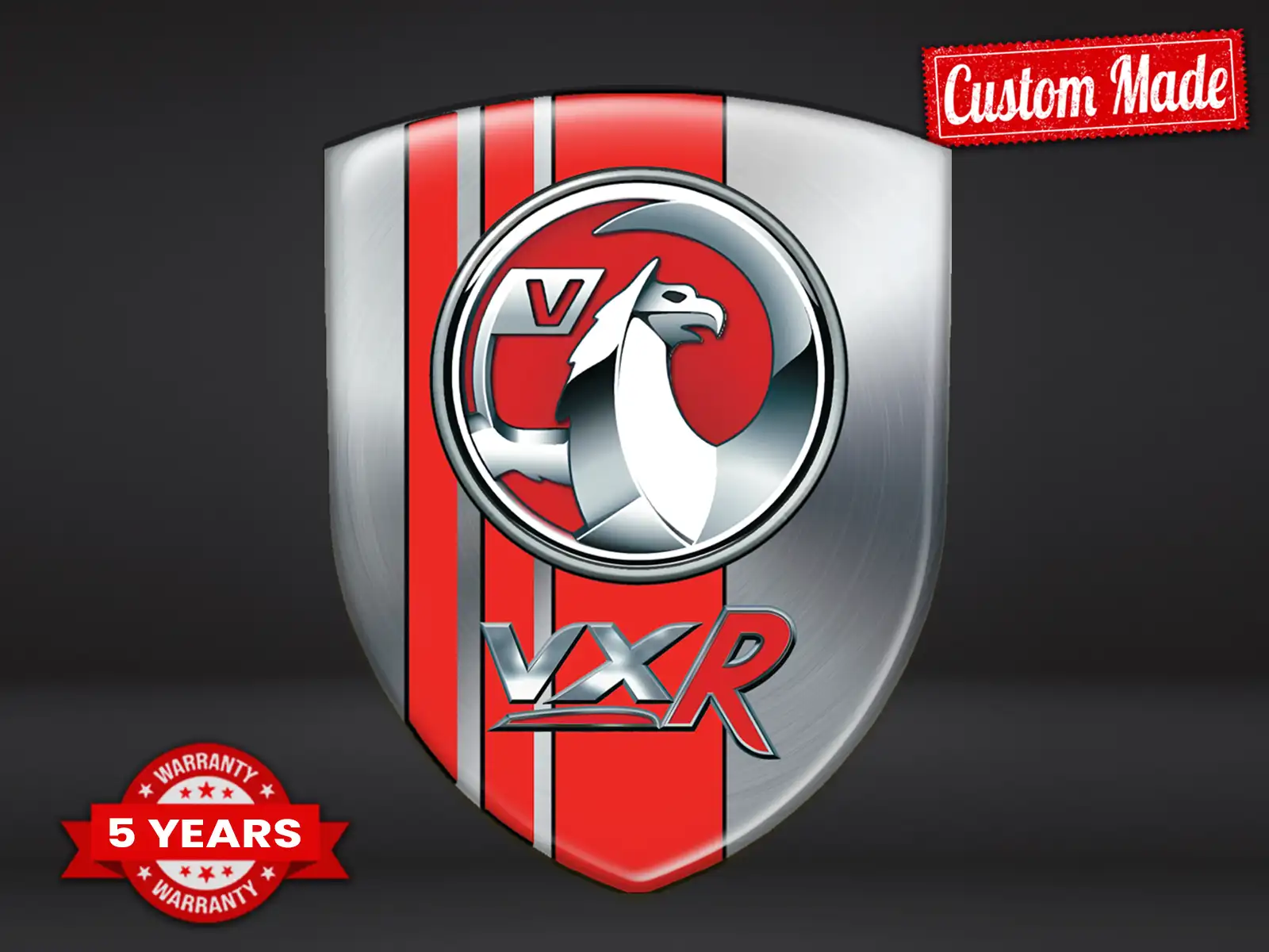 Vauxhall Logo Silicona Auto Máximo Resistente Elegante Pro